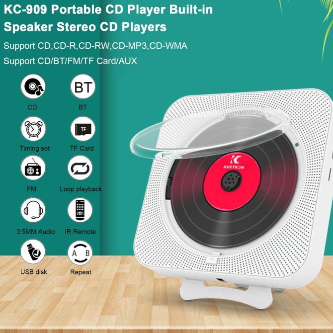 DVD VCD MP3 KPop BTS Media Player Portable Bluetooth