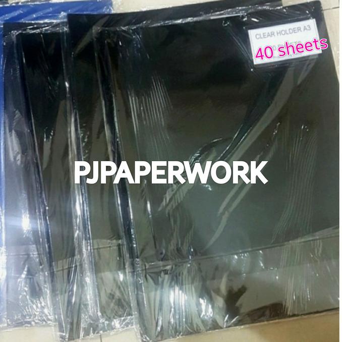 

Clear Holder A3 40 Pocket Potrait Felix /Display Book Jual Murah