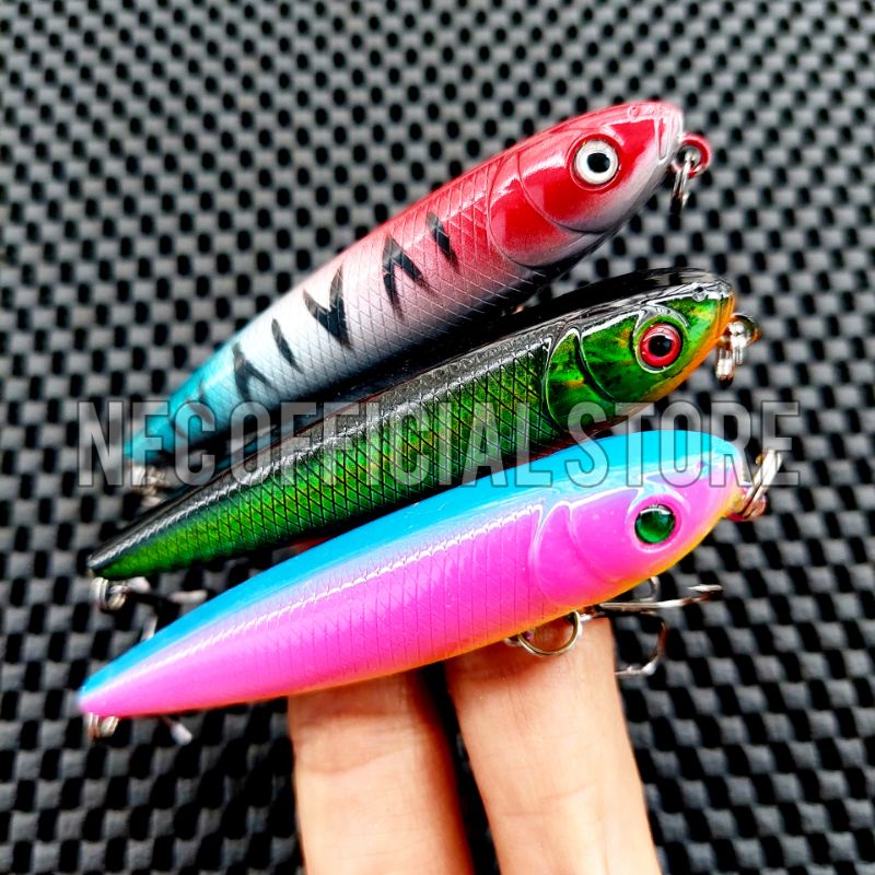 Lure Pencil 8 cm 9,5 gram Auto WTD tipe Floating Best killer action GEOL