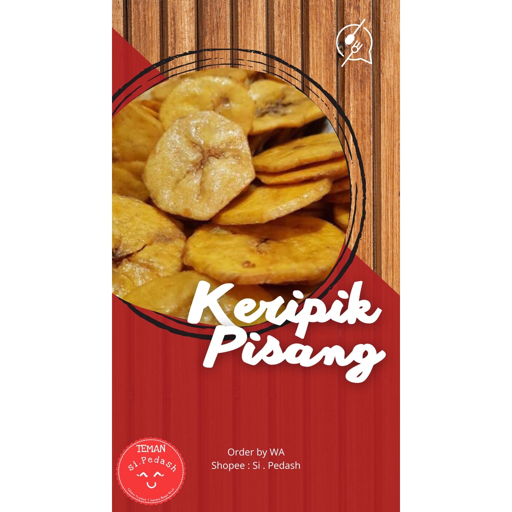 

Keripik Pisang 375 gr - Pisang Bulat Manis