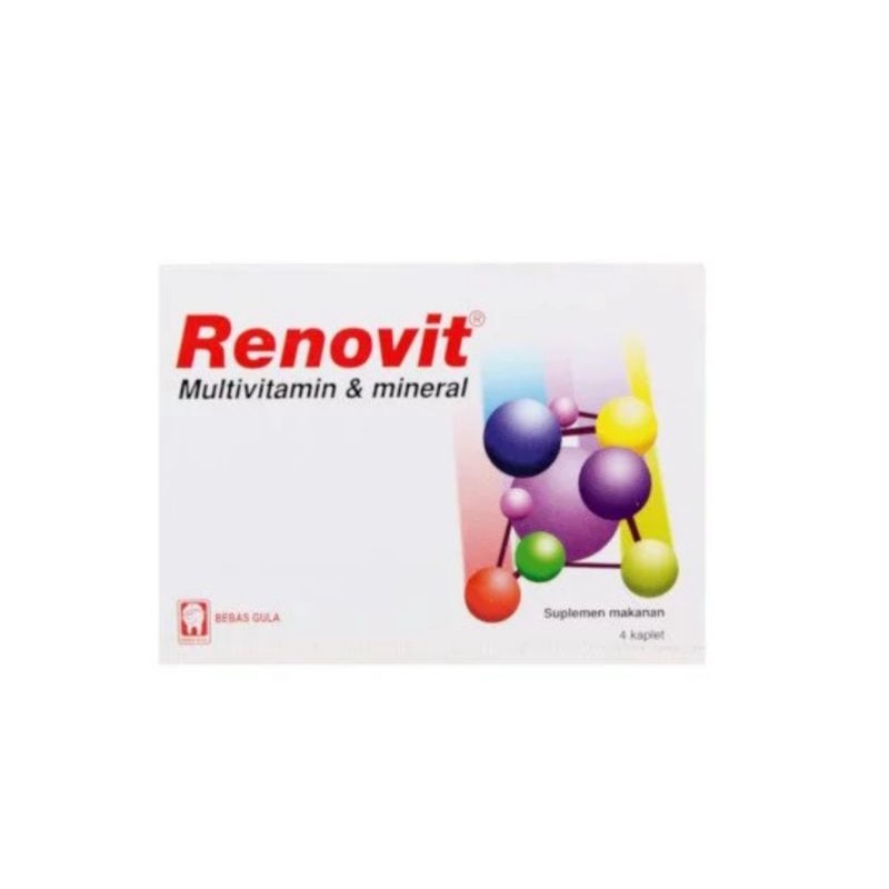 Renovit Multivitamin &amp; Mineral 4 kaplet