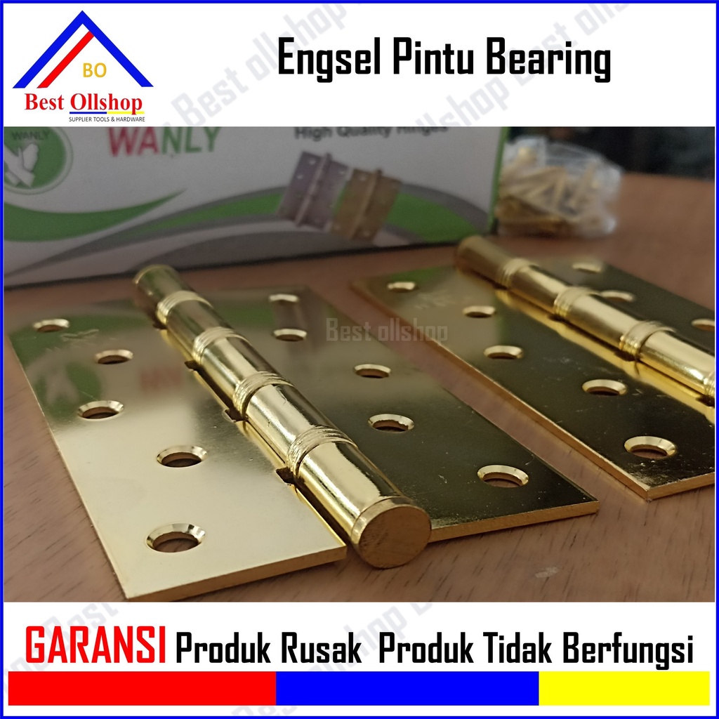 Engsel pintu bearing 5 inch GP / Engsel jendela / Engsel Pintu Rumah 5 Baut CP