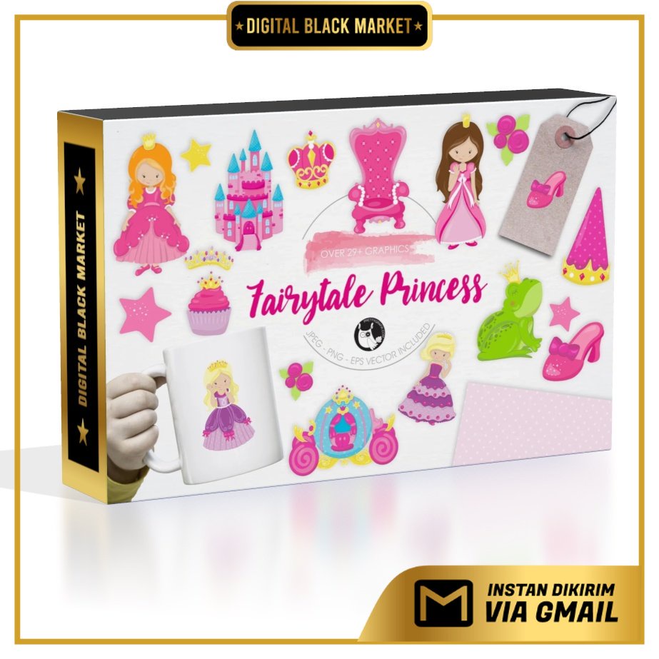 Fairytale Princess Illustration Pack
