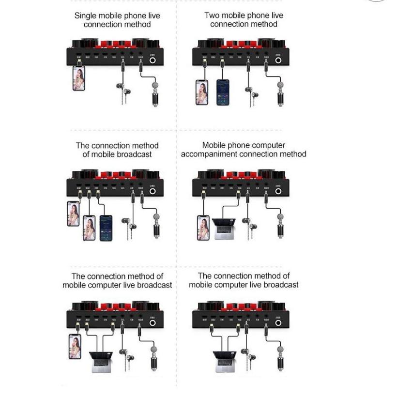 New Sale MIXIO V8S PREMIUM Live Streaming Sound Adapter Phone Laptop Microphone