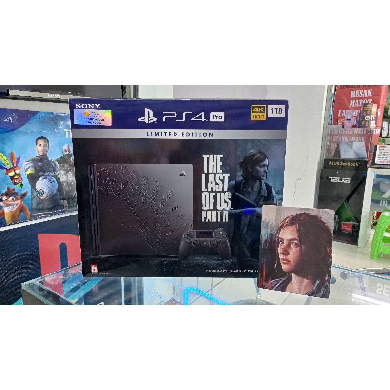 PS4 PS 4 PRO LIMITED EDITION TLOU PART 2