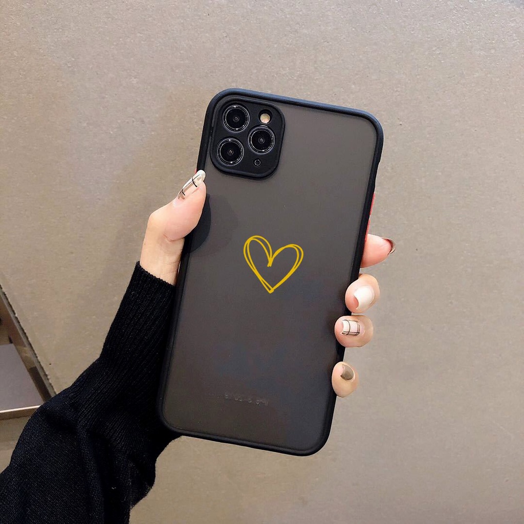 AA13 Softcase Casing Motif Hati for Oppo Realme 2 Pro 3 5i 5s 7 7i 8 8i U1 U2 C1 C11 2021 C12 C15 C17 C2 C20 C20A C21 C21y C25 C3 C30 C31 C35 Narzo 20 30A 50a 50i 5G