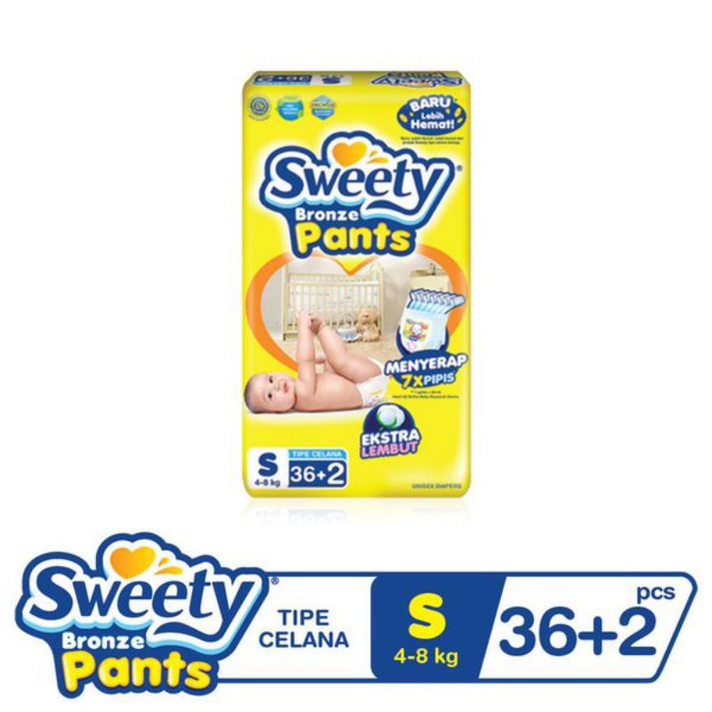 Pampers sweety bronze pants