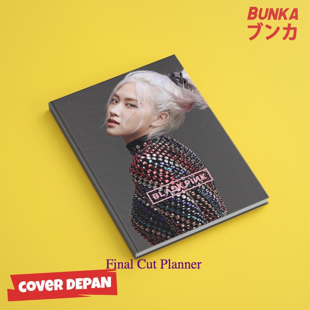 

Notebook KPOP Black pink Elle Rose Hardcover A5 Buku Tulis Catatan Notes Agenda Planner Jurnal .
