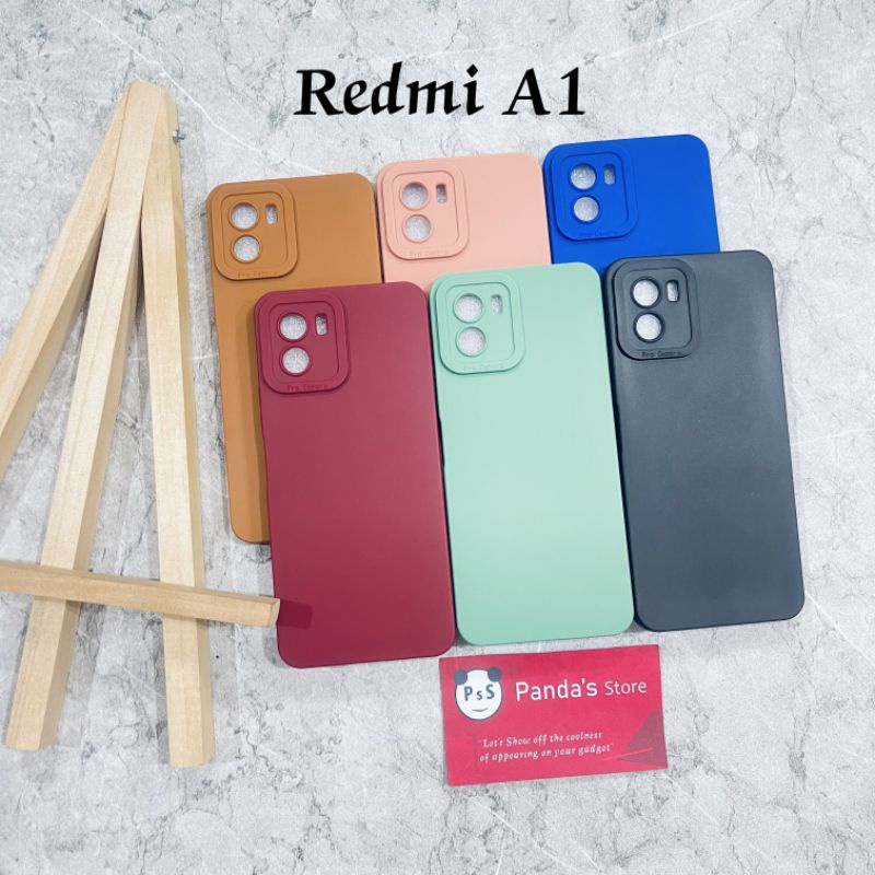 Softcase Pro Camera Redmi A1 Candy Case Full Color 3D Silikon TPU