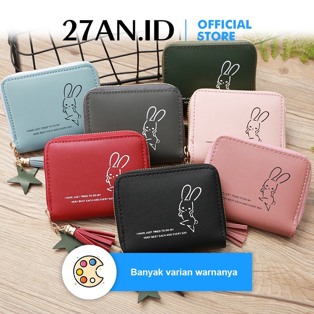 ( 27AN.ID ) DOMPET WANITA D04 DOVE DOMPET MINI GRACE KOREAN FASHION TRENDY FASHION WALLET C6 Image 7