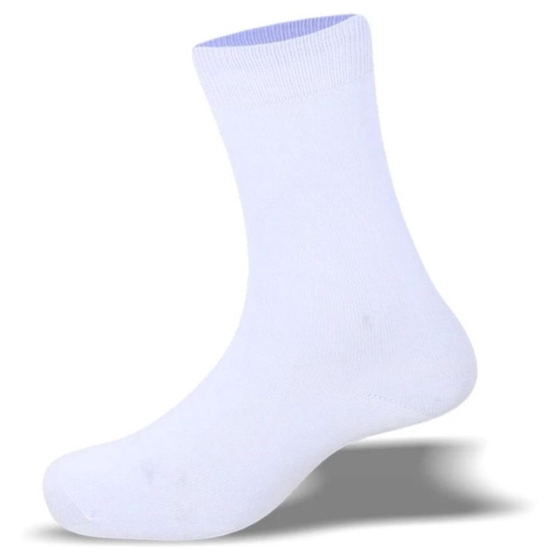 Robert Brown School Socks - Kaos Kaki Anak Sekolah - SD SMP SMA - Kaos Kaki Polos Warna Putih