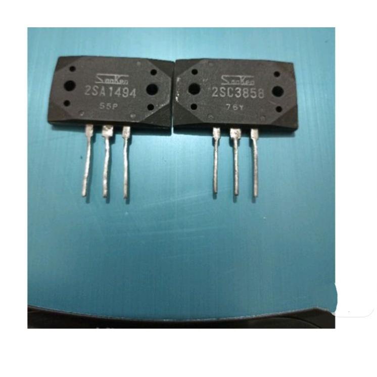 Promo Menarik--sanken 2SA 1494 / 2SC 3858 original cabutan japan