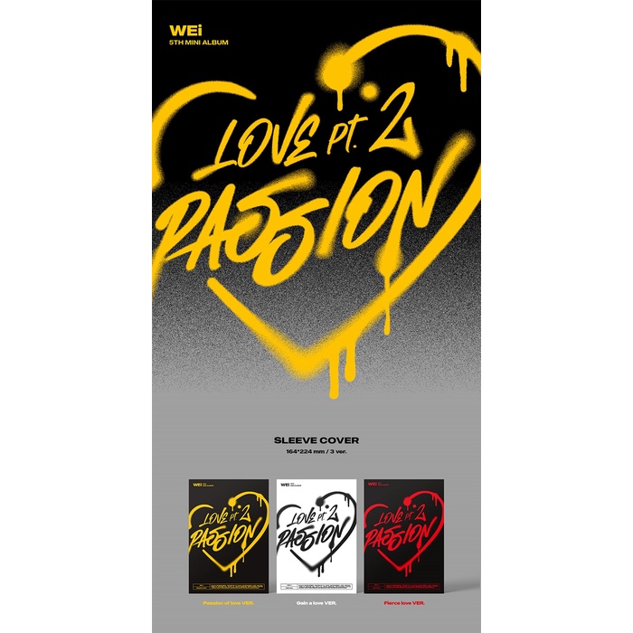 WEi - 5th Mini Album Love Pt.2 : Passion