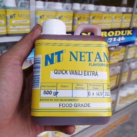 NETAN QUICK VANILI EXTRA 500gram( VANILI )