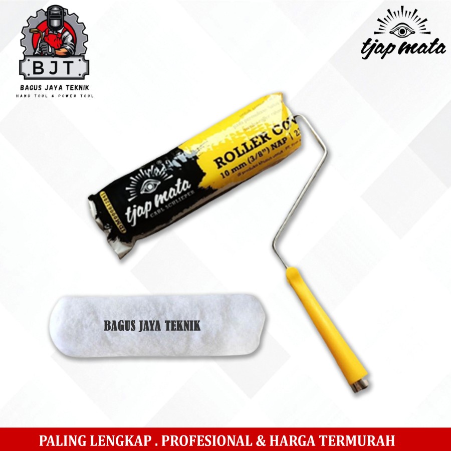 Jual Kuas Roll Copot Tjap Mata Inch In Cat Paint Tembok Plastik