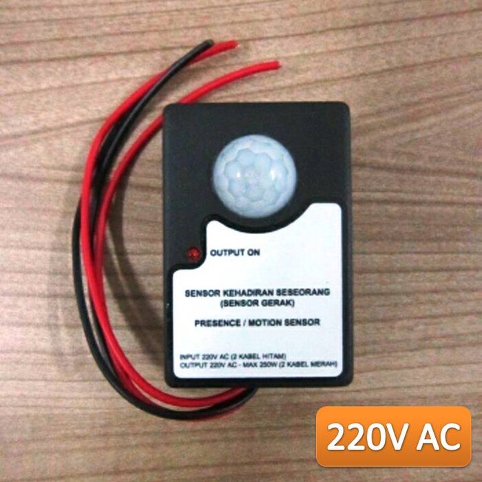 Saklar Saklar Sensor Gerak Otomatis (Kehadiran Seseorang) - Motion Sensor