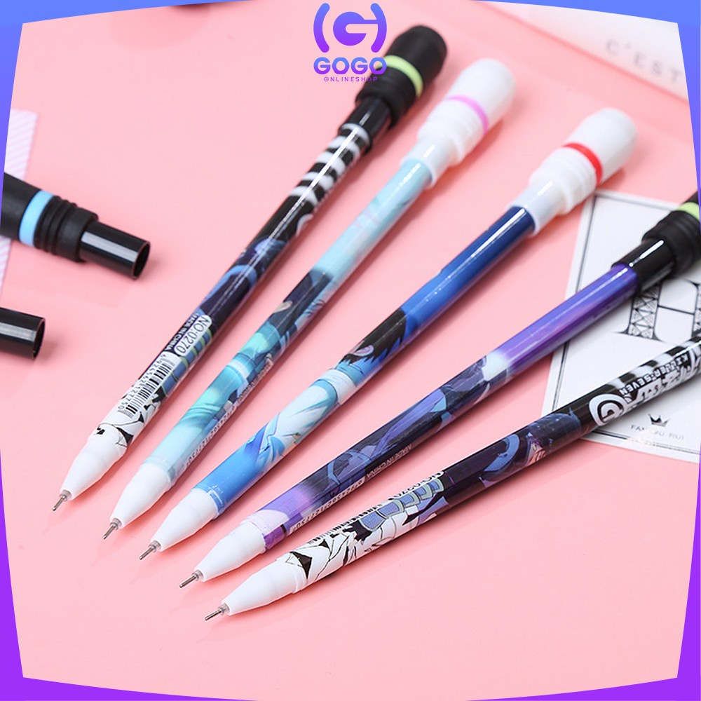 GOGO-A38 Spinning Pen Pulpen Putar Karakter Anti Stress / Pena Pulpen Putar Mainan Anak Pen Spinner Balance