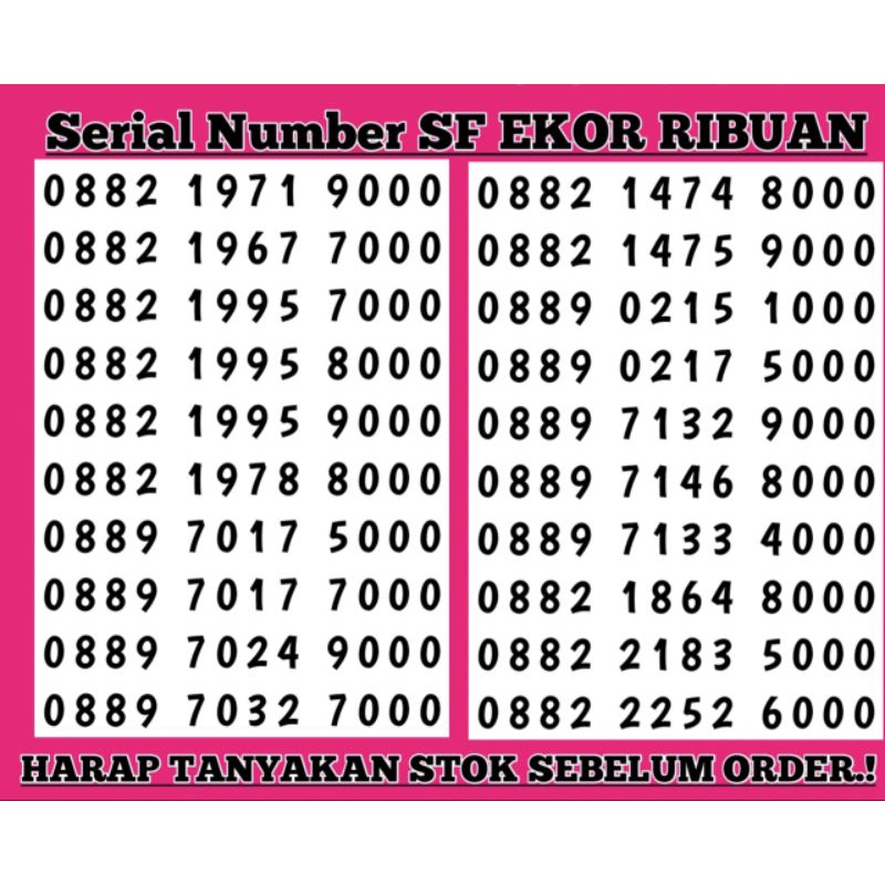 NOMOR CANTIK SMARTFREN PRABAYAR ATAU ISI ULANG