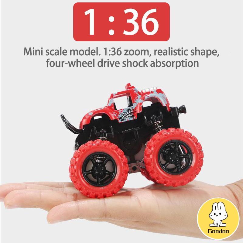 Mainan Mobil Monster Boy Zap Jip Off-Road 4 Mengemudi Inersia Monster Bigfoot - SD -Doo