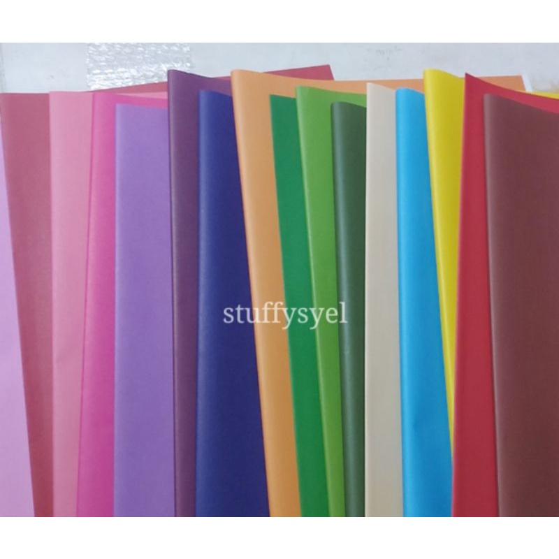 Kertas Kado POLOS Sansan Wawa Warna Wrapping Paper kertas kado sansan wawa