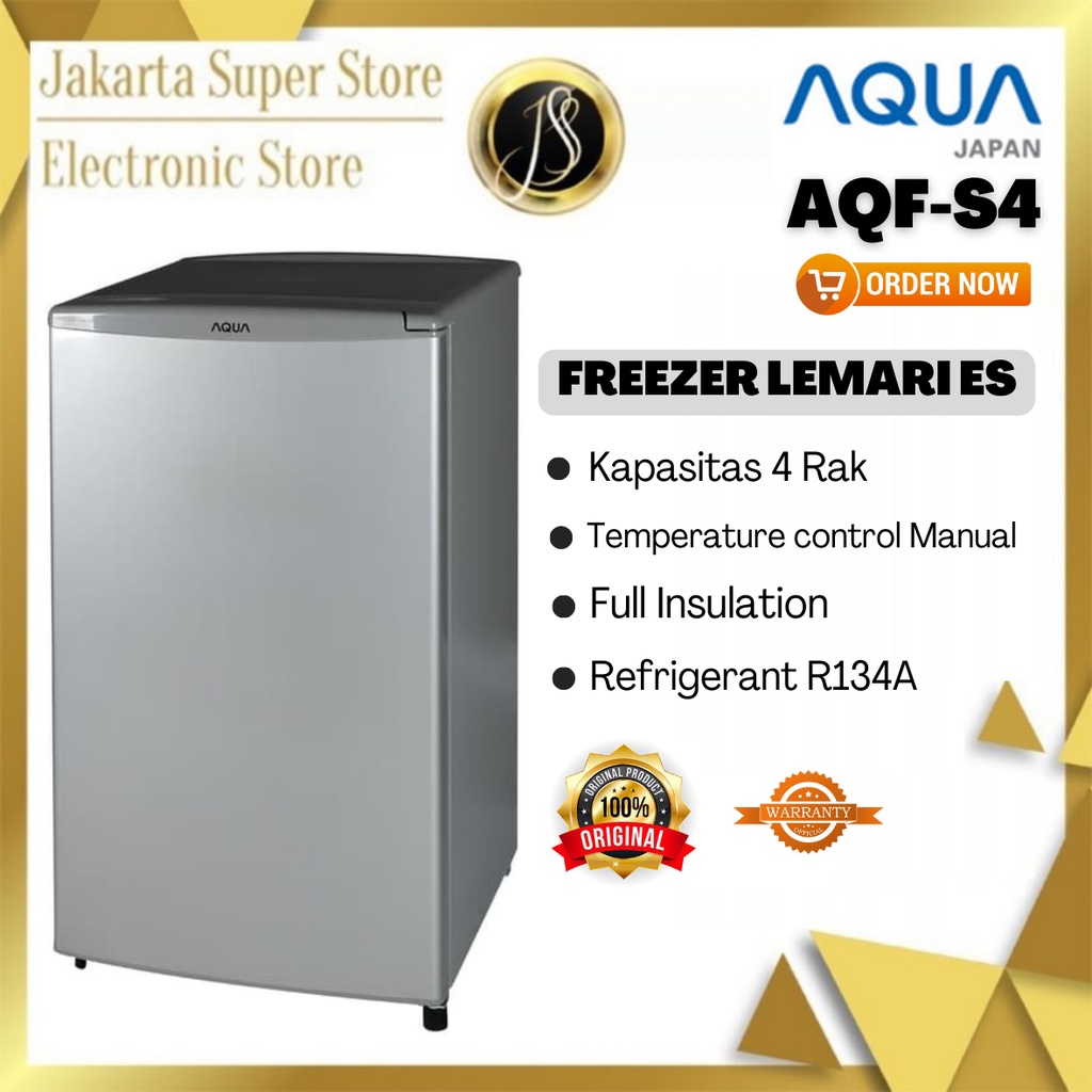 Freezer Aqua AQF-S4(S) 5 RAK Freezer asi