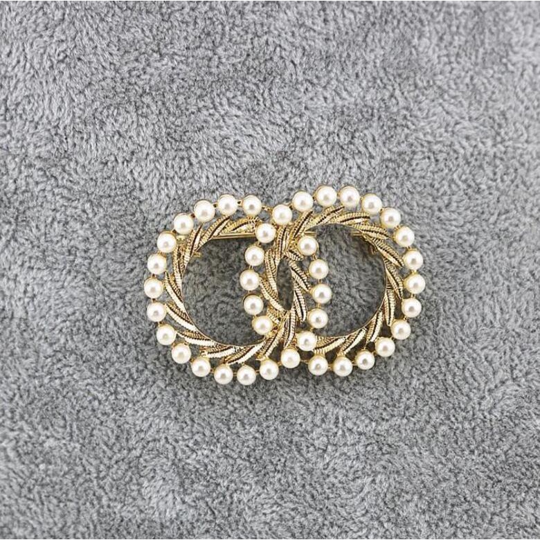Twin Bros Pin Desain Karangan Bunga Gaya Retro Anti Silau Untuk Wanita