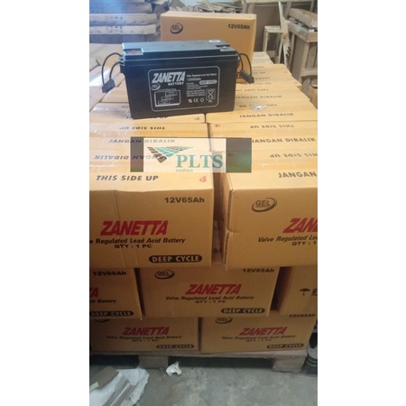 Battery Vrla Gel 12v 65ah Zanetta