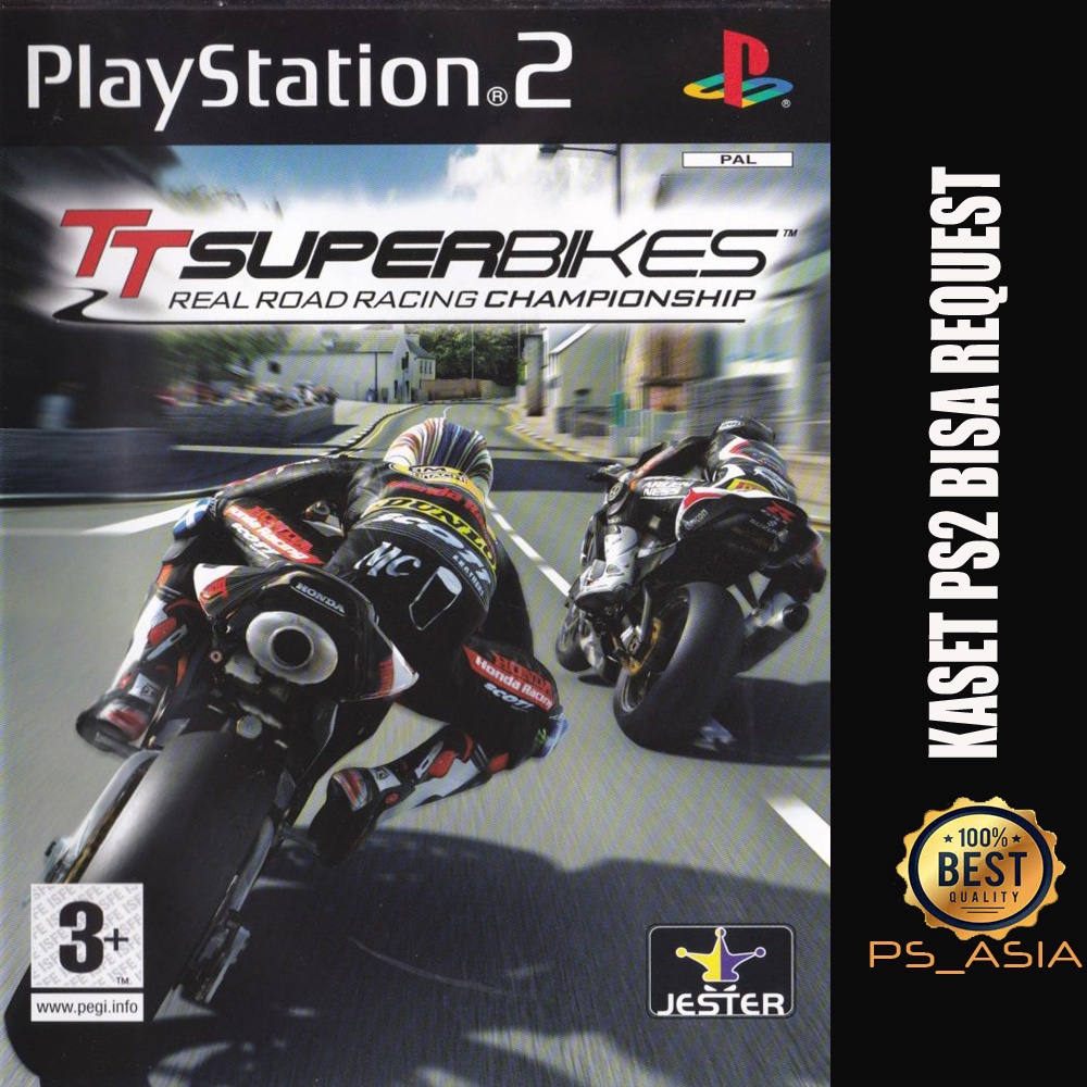 Kaset PS 2 TT Superbikes Real Road Racing Championship