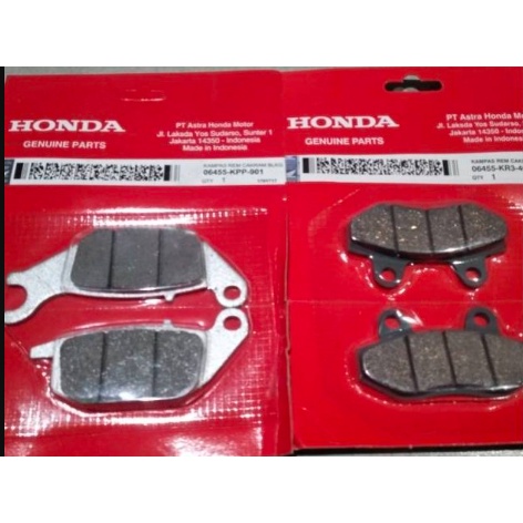 KAMPAS REM DEPAN BELAKANG MOTOR HONDA SUPRA X 125 KARISMA KR3 KPP