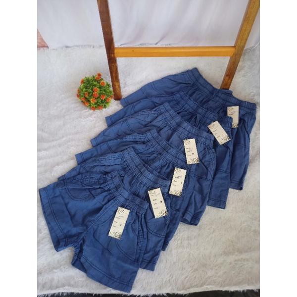 KULOT JEANS PENDEK ANAK 4-13 TAHUN