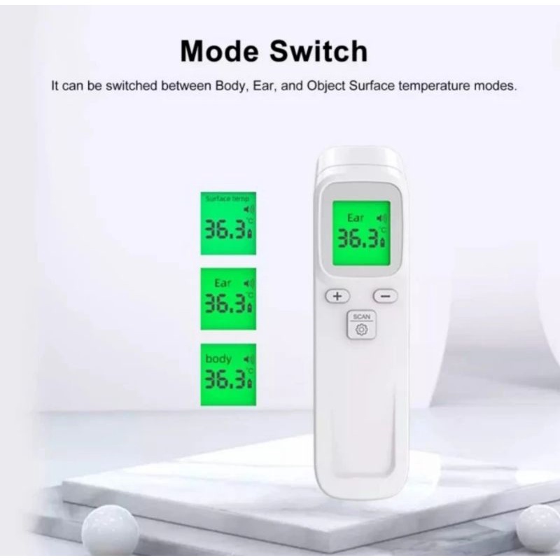 Thermometer Infraref Digital Pengukur Suhu Tubuh Akurat Original