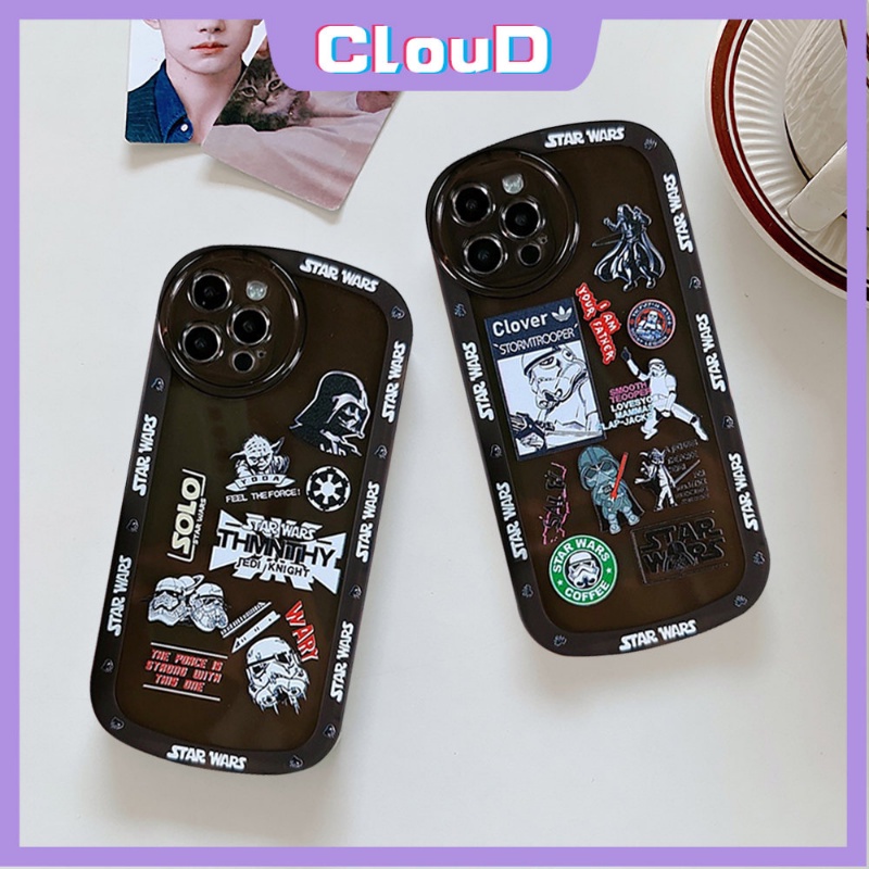 Soft Case Tpu Motif Label Star Wars Untuk Redmi Note 9 11 10 10s 10pro 11Pro 11Pro 11Pro + 8 9pro 8Pro 9s Note11 POCO M3 X3Pro NFC Redmi 10 9T 9A 10C 9 10C 9