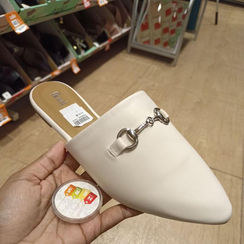 PAYLESS BY FIONI - GILLIAN WHITE 190992 FLATSHOES MULE