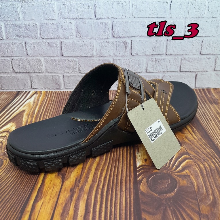 Sandal Pria Barnett Leo original 39-43 Sendal Kasual Cowok Sandal Resmi Merk Barnett Asli