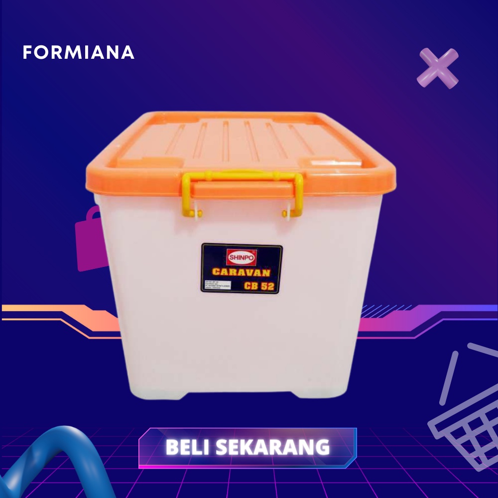 FM - Box Penyimpanan Serbaguna Container Box Shinpo CB 52 SIP 142 / Kontainer Serbaguna Jumbo