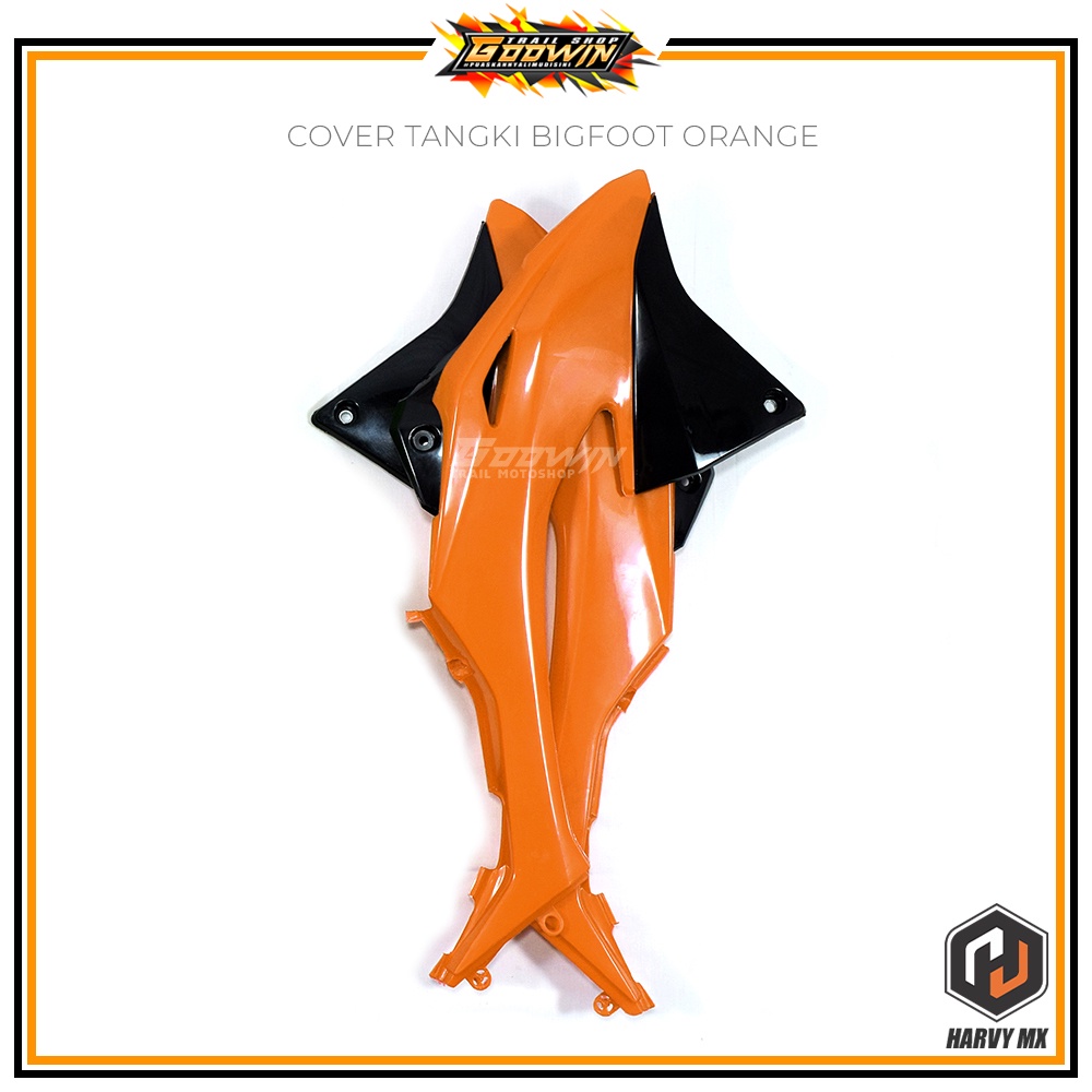 Legshield Legsil Pelindung Kaki Sayap Cover Tangki Body Depan HRV KLX Bigfoot BF