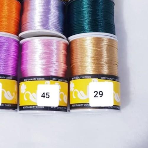 

TALI SATIN SHANGHAI SUPER ISI 100METER - INFO WARNA, 100MTR PER ROLL