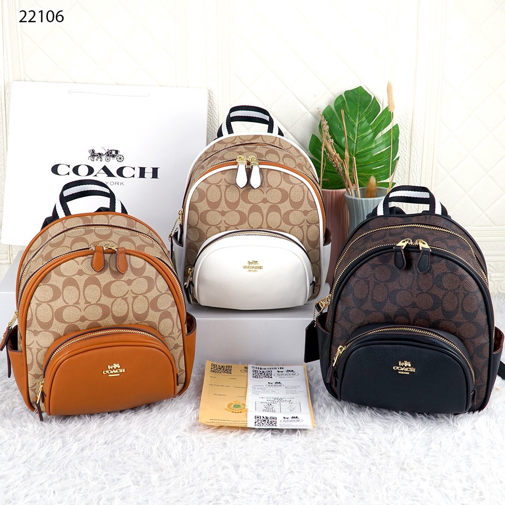 Coa Court Backpack in Signature 22106