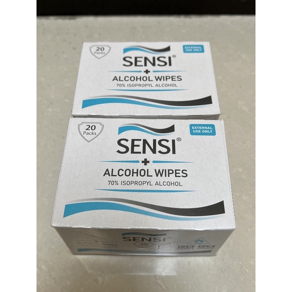 Sensi Alcohol Wipes Alkohol Wipe Tisu Tissue Tisue Desinfektan Swab