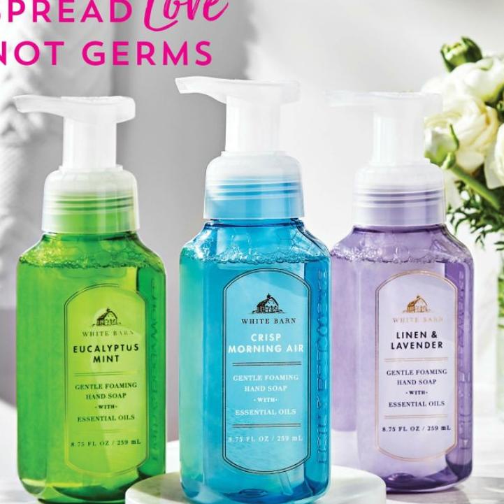 Model Baru - BATH & BODY WORKS BBW GENTLE FOAMING HAND SOAP 259 ML SABUN CUCI TANGAN HARUM LEMBUT UN