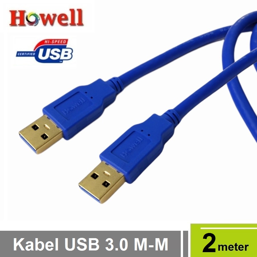 Howell Kabel USB 3.0 Male to Male 2M