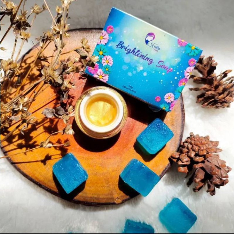 kades beauty paket GLOWING wajah ( gold jelly + brightening soap) original 100%
