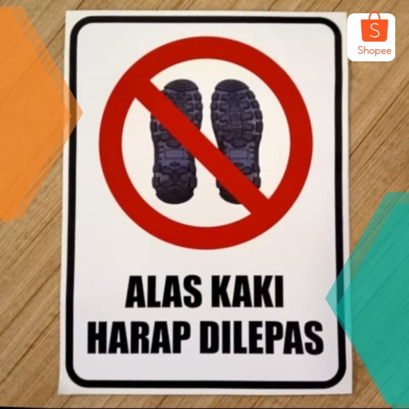 

Grosir Stiker Alas Kaki Harap Dilepas 15x20 Keren