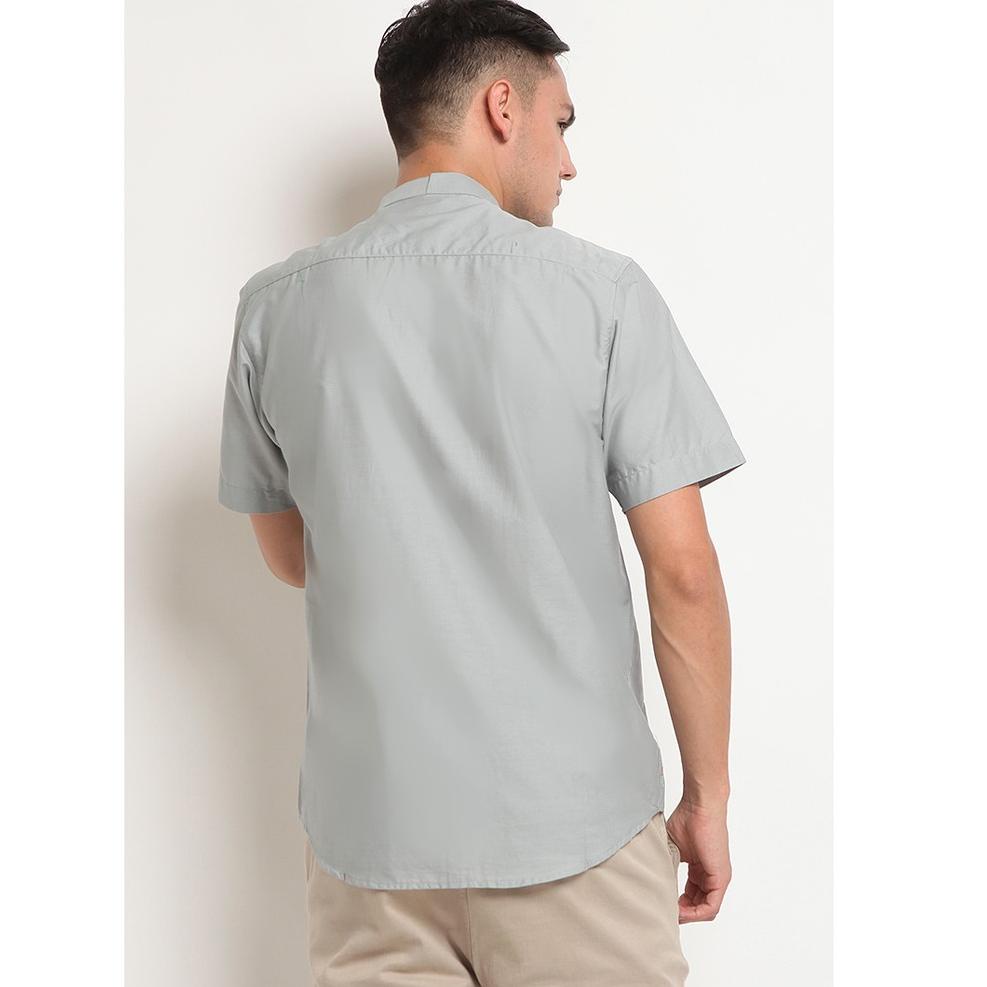 LR-2 Kemeja Pria Koko Printing Grey K215 ‑ GGR.18Oc22r