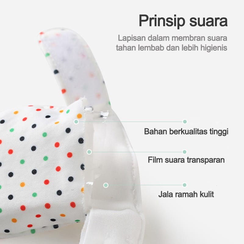 WE Sarung Tangan Teether Mainan gigitan Bayi Mitten Baby Glove Teether