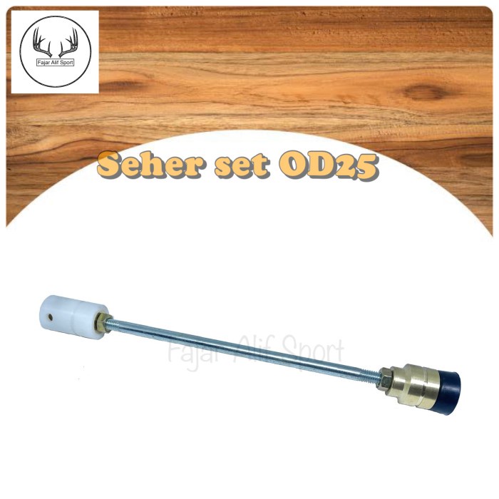 Seher teflon Hitam od25mm / seher pompa 1set od25mm / seher teflon