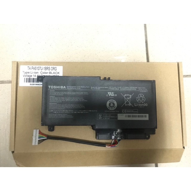 Original Baterai Laptop Toshiba Satellite L40-A L50-A L55T P55 Series / Model 5107U-BRS