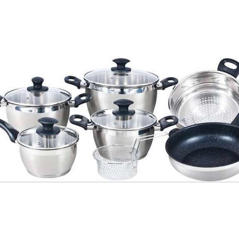 Panci Cookware Set Vienna Signora lengkap