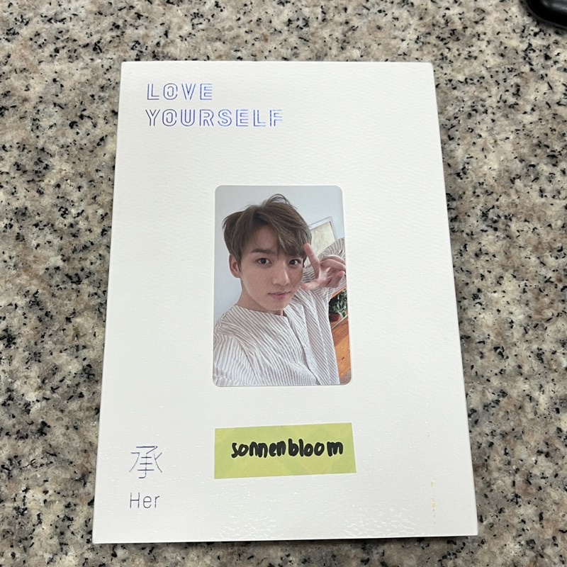 (READY) BTS Love Yourself Her L Jungkook Tear O V Taehyung Photocard