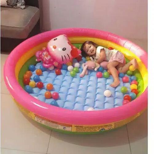 Kolam Renang Anak Jumbo Big Size Merk Intex Pelangi